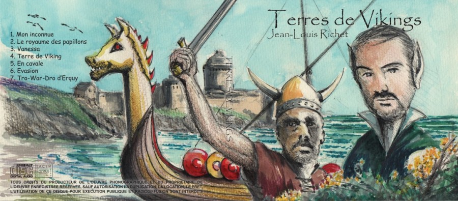Album Terres de Vikings Jean-Louis Richet